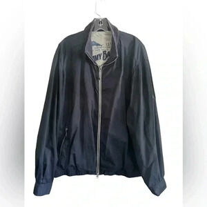 Vintage Tommy Bahama men Cannes Cruiser Full Zip Jacket Navy Size XL